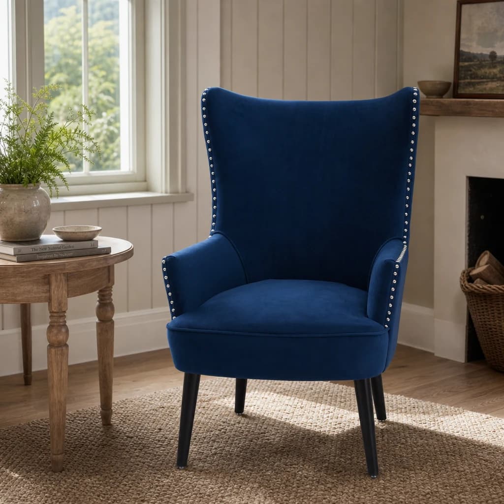 Wexley Wingback Lounge Chair - Seating, photo 1 of 8