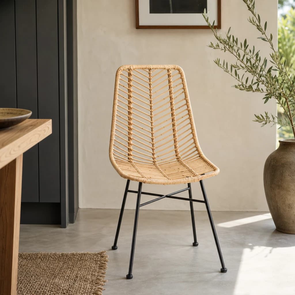 Manado Jawit Natural Rattan Chair - Seating, photo 1 of 2