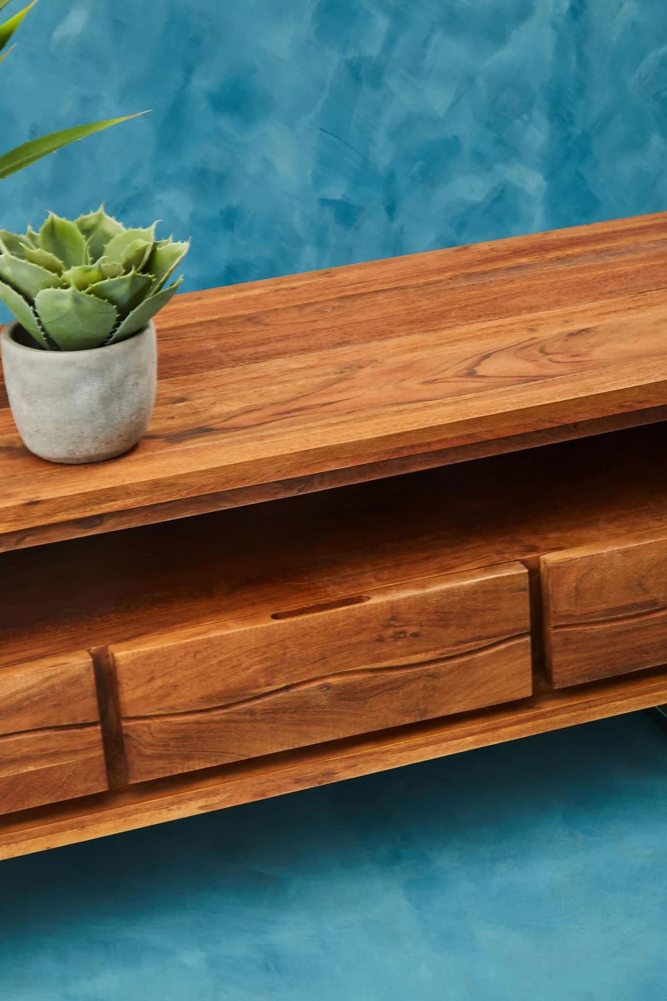 Simla Acacia Wood Media Unit - Bookcases & shelving, photo 3 of 8