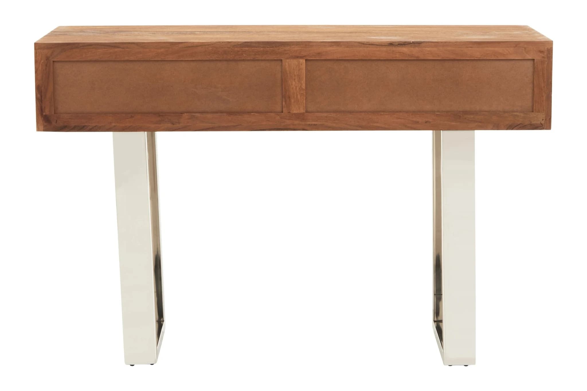 Simla Acacia Wood Two Drawer Console Table - Tables, photo 5 of 8