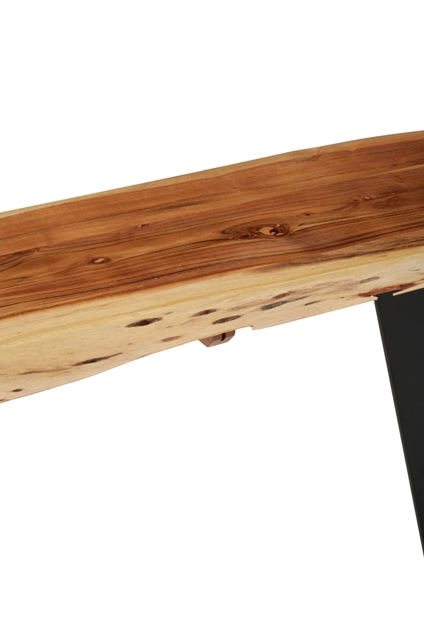 Surax Acacia Wood with Live Edge Console Table - Tables, photo 5 of 7