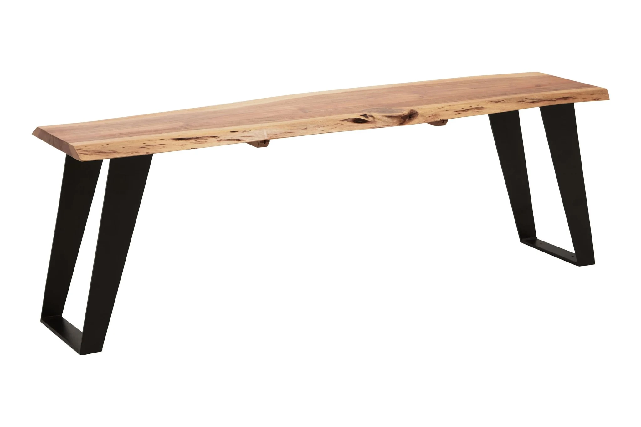 Surax Acacia Wood with Live Edge Bench - Seating, photo 7 of 8