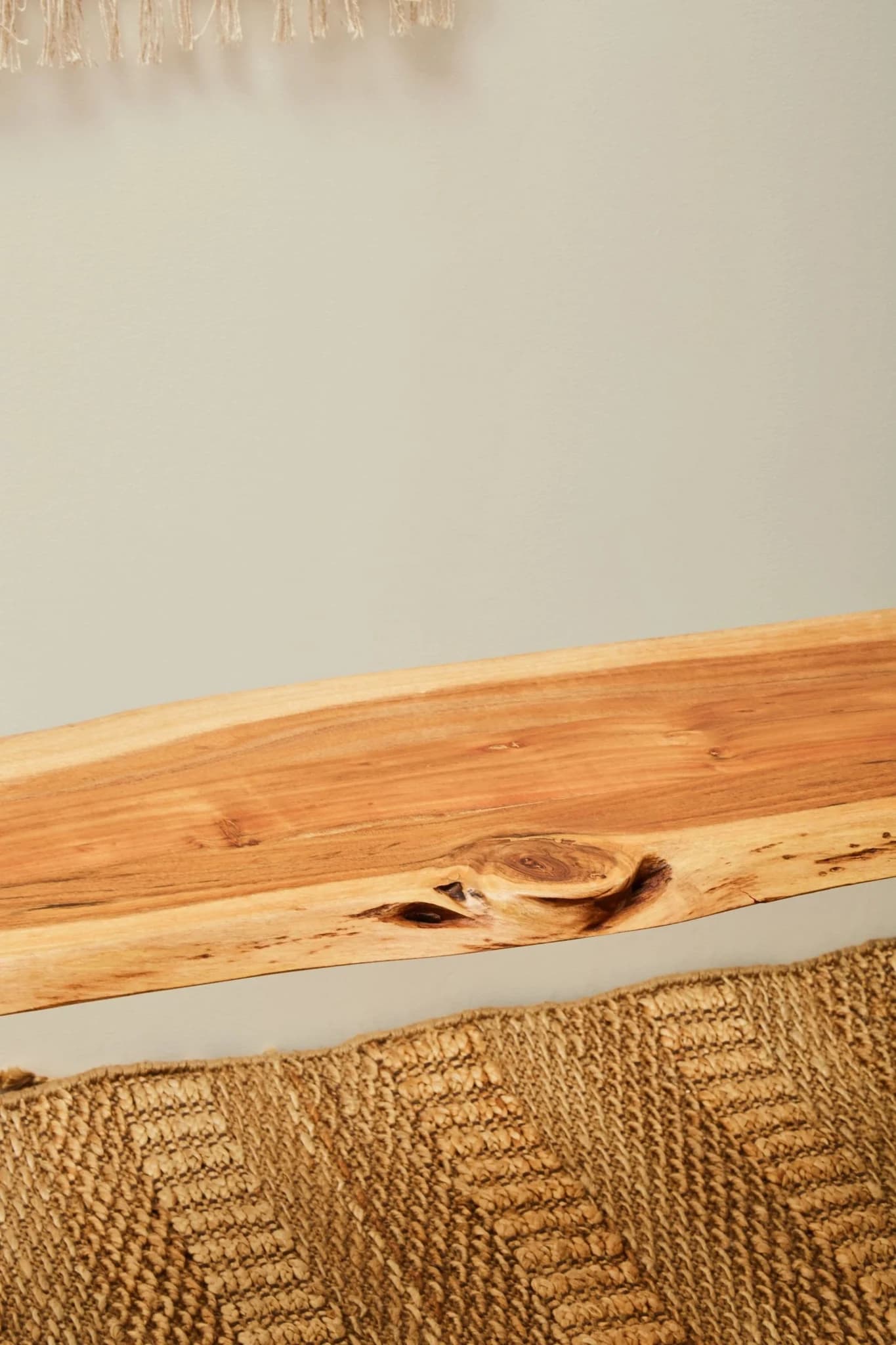 Surax Acacia Wood with Live Edge Bench - Seating, photo 3 of 8
