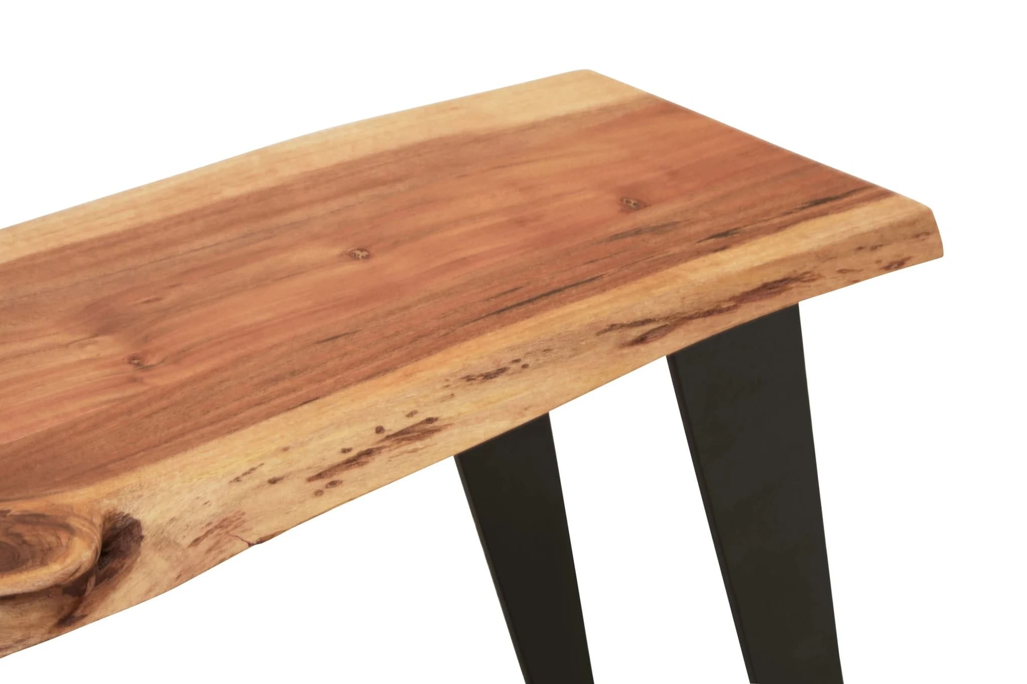 Surax Acacia Wood with Live Edge Bench - Seating, photo 8 of 8