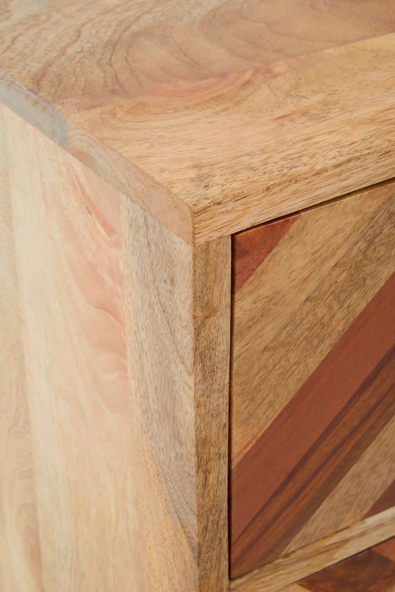 Boho Mango Wood Chest of Five Drawers - Furniture, photo 8 of 8