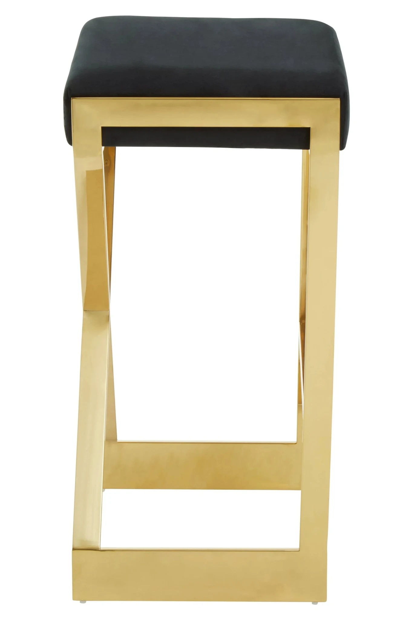 Azalea Black And Gold Finish Bar Stool - Seating, photo 3 of 8