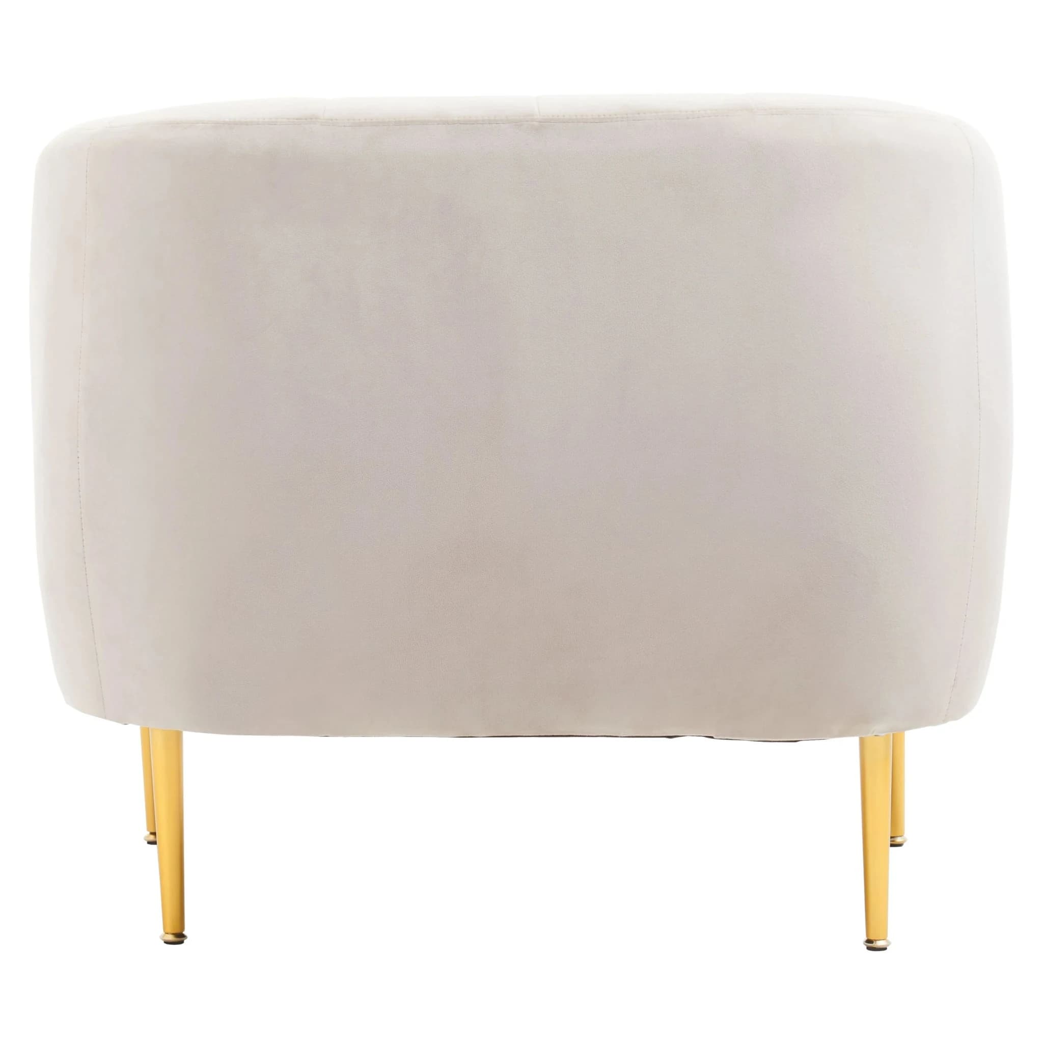 Yasmeen Silver Grey Velvet Armchair - Seating, photo 2 of 8