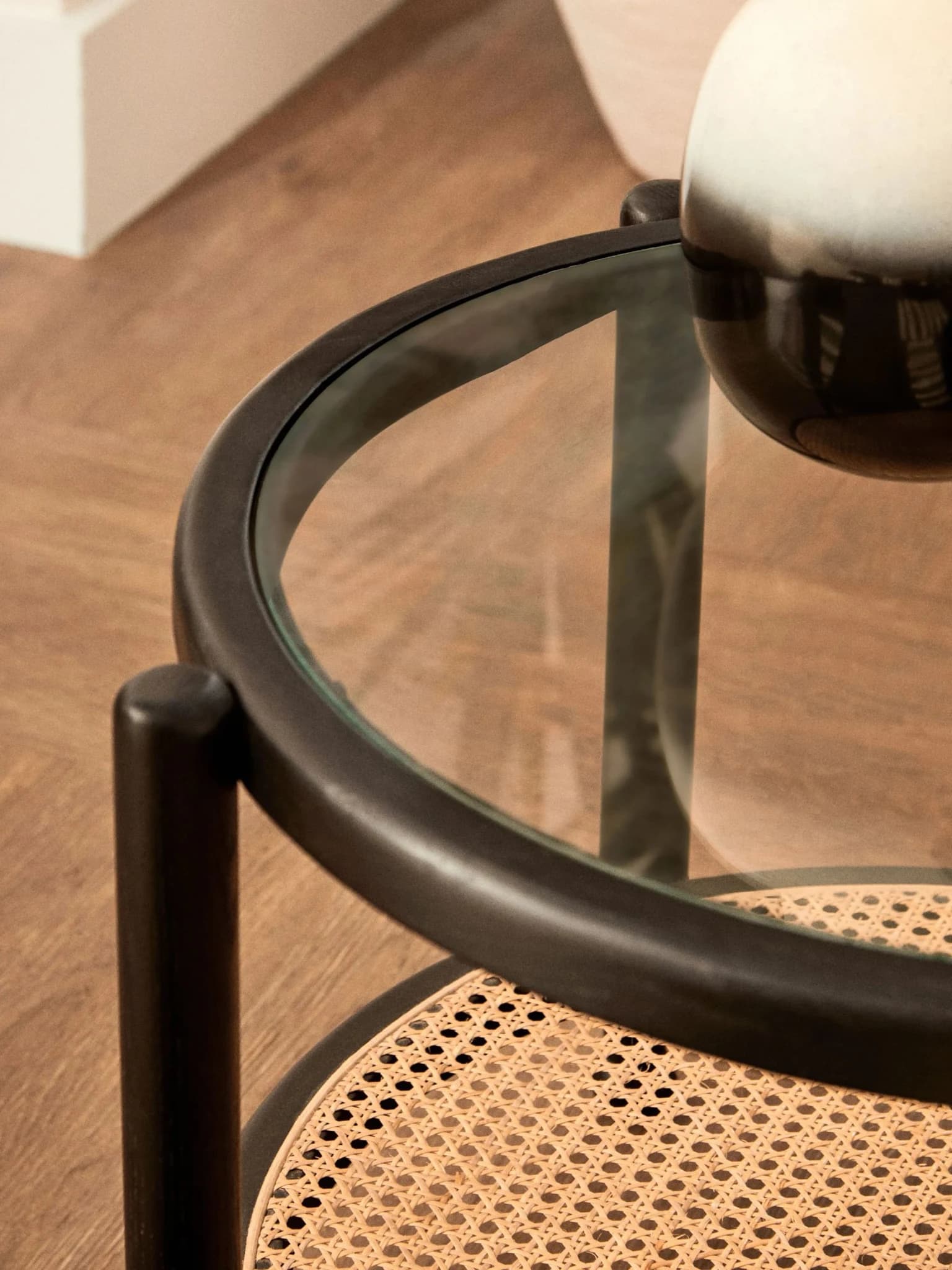 Cebu Rattan and Glass Coffee Table - Tables, photo 3 of 8