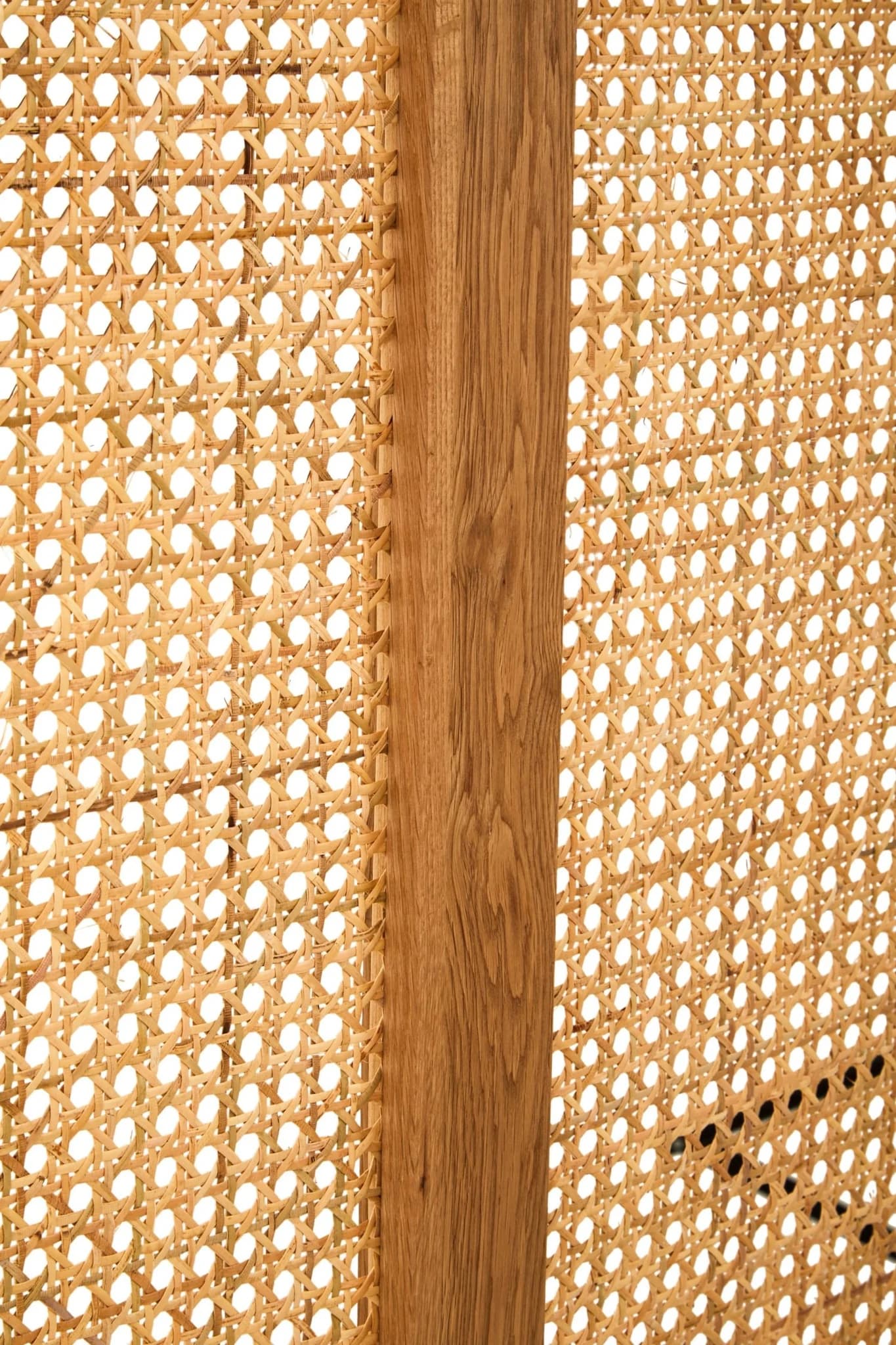 Lyon Rattan and Oak Wood Double Bed Headboard - Furniture, photo 5 of 8