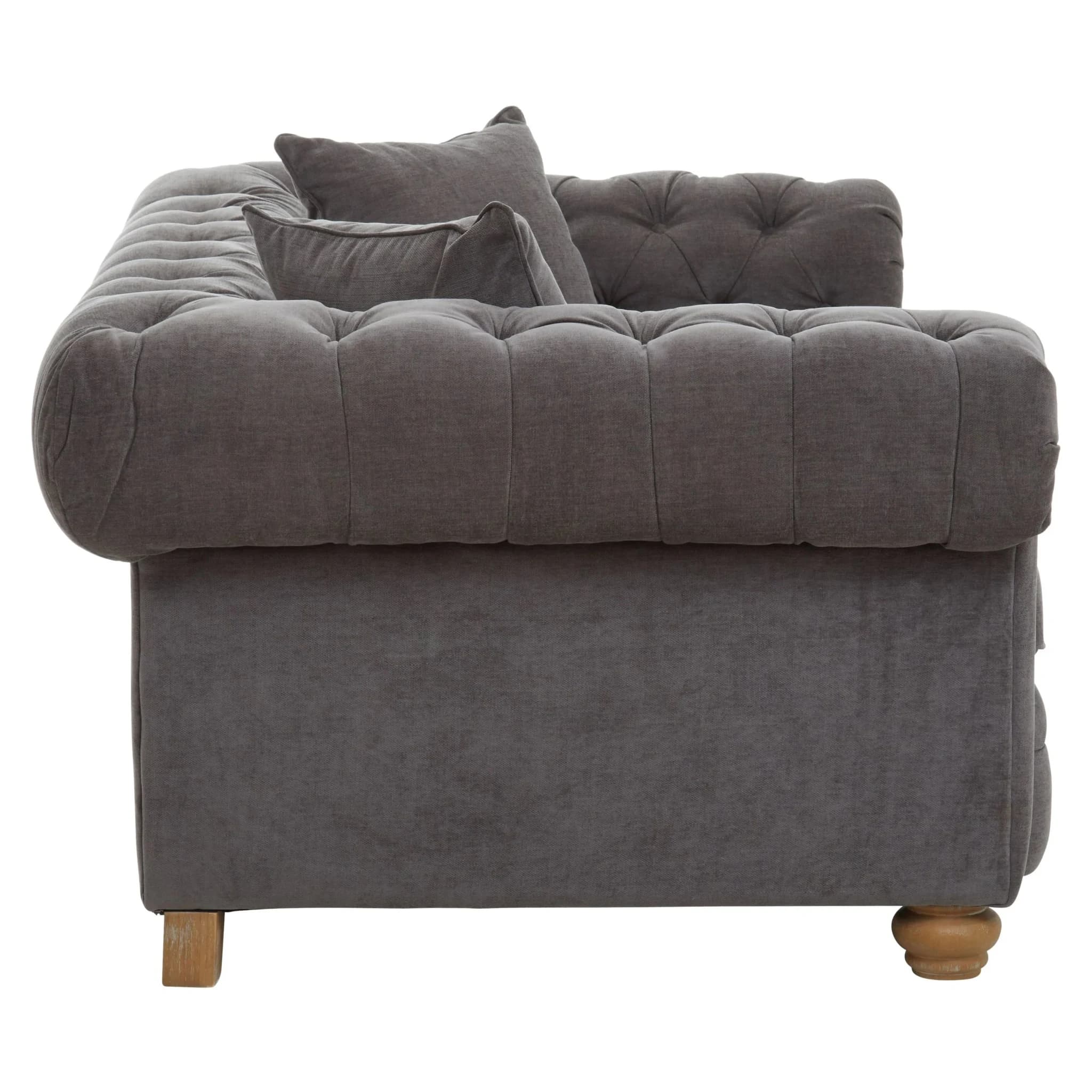 Spencer Grey Fabric 2 Seater Sofa - Seating, photo 3 of 7