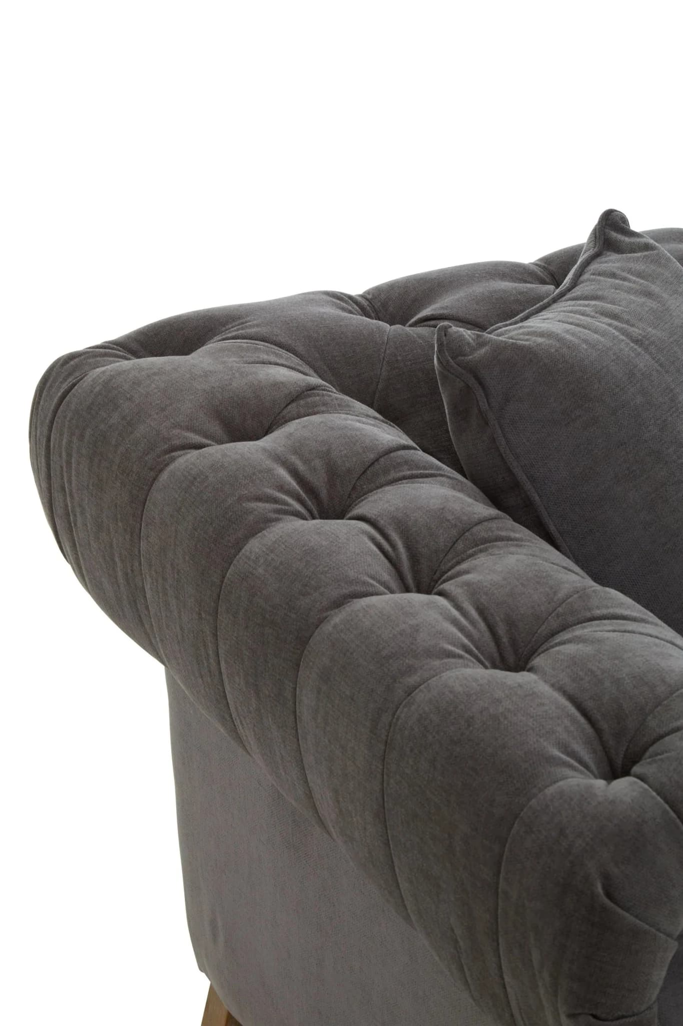 Spencer Grey Fabric 2 Seater Sofa - Seating, photo 5 of 7