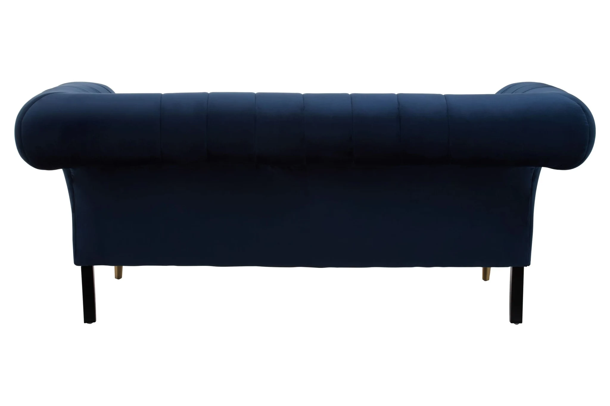 Siena Two Seat Midnight Blue Velvet Sofa - Seating, photo 2 of 8