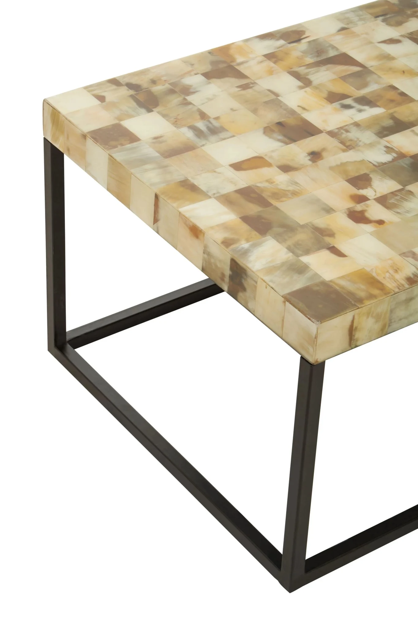 Obra Cream Mother of Pearl Rectangle Coffee Table - Tables, photo 6 of 6