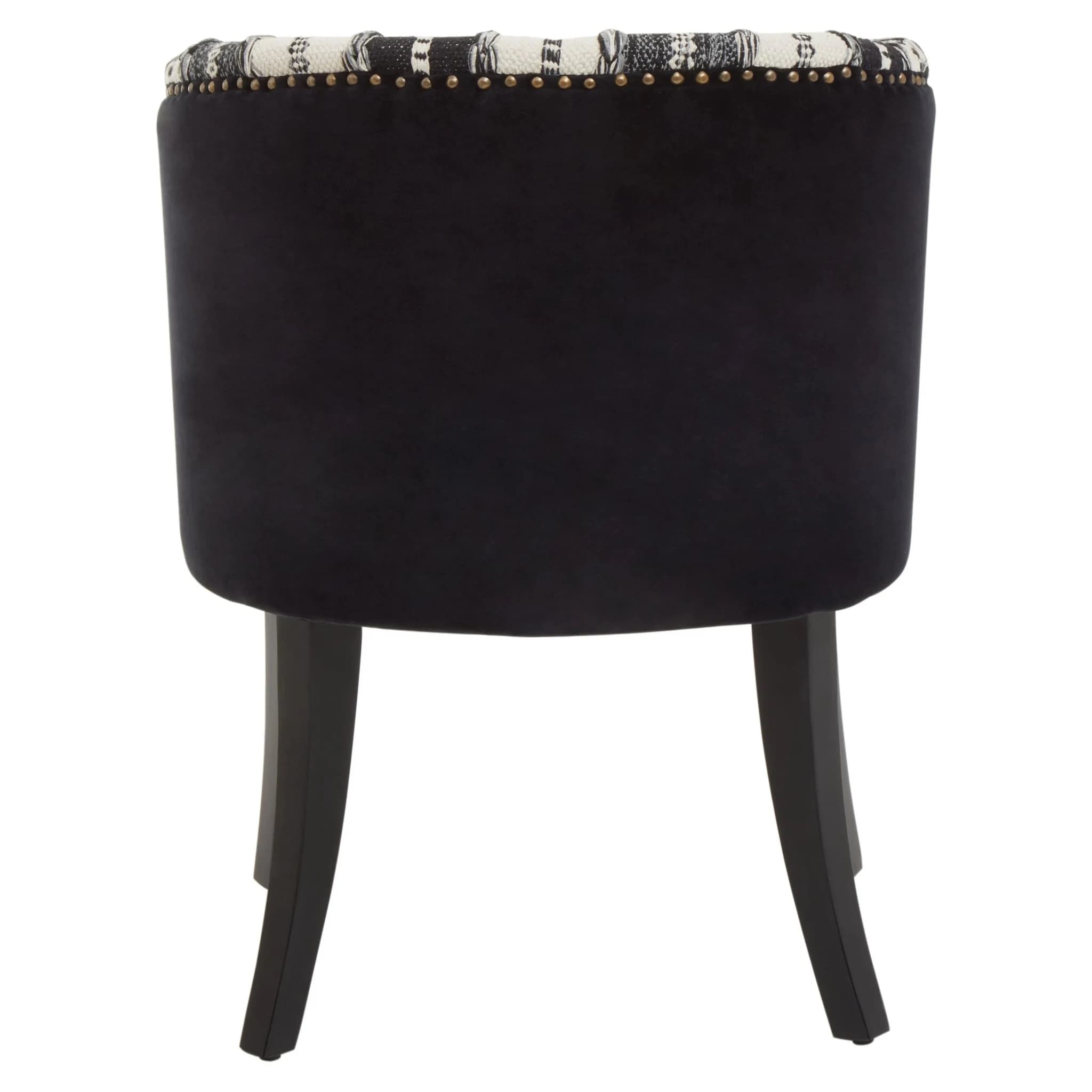 Cefena Black and White Chair - Seating, photo 7 of 8