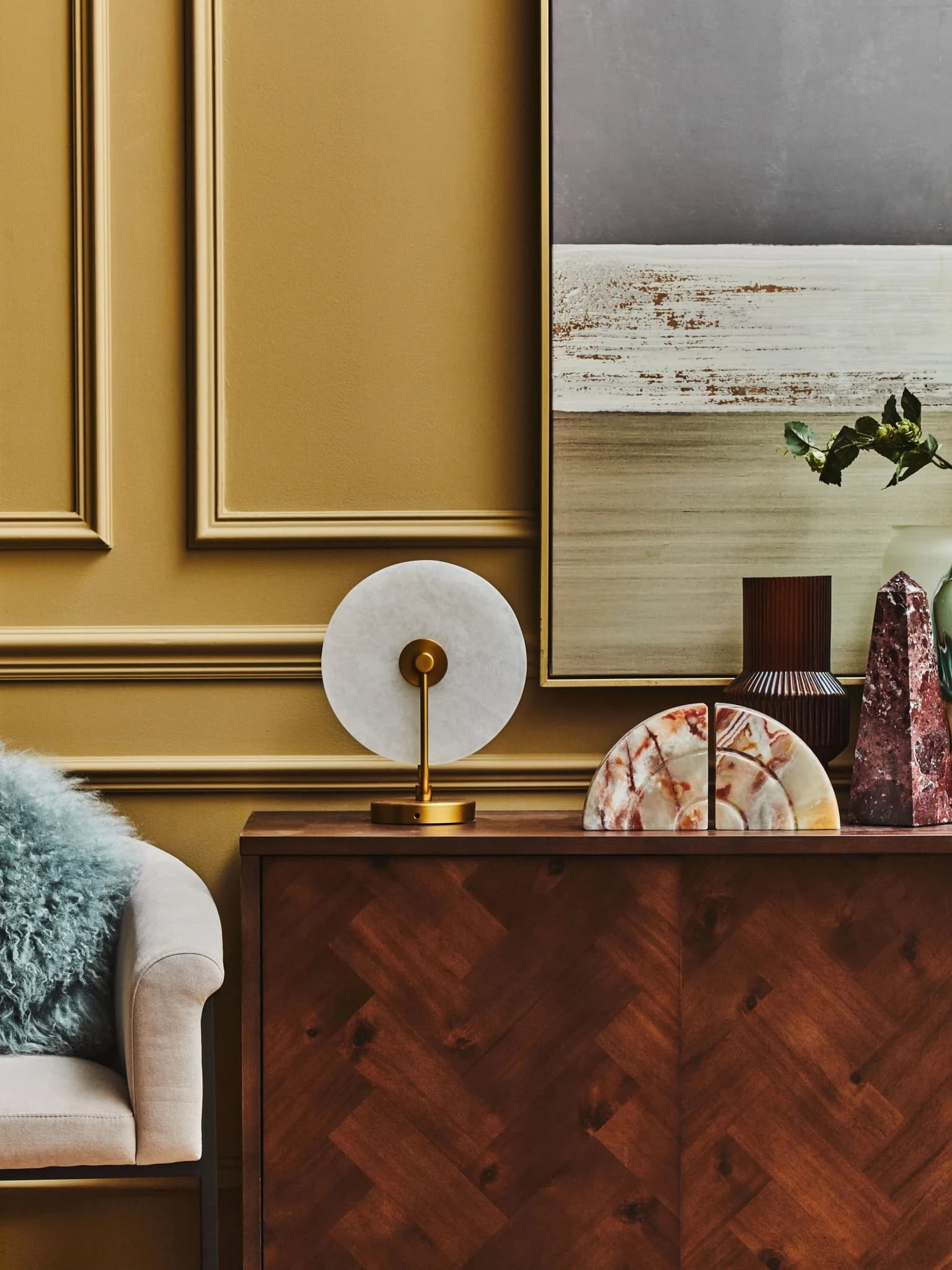 Brando Acacia Wood Effect Sideboard - Bookcases & shelving, photo 5 of 8