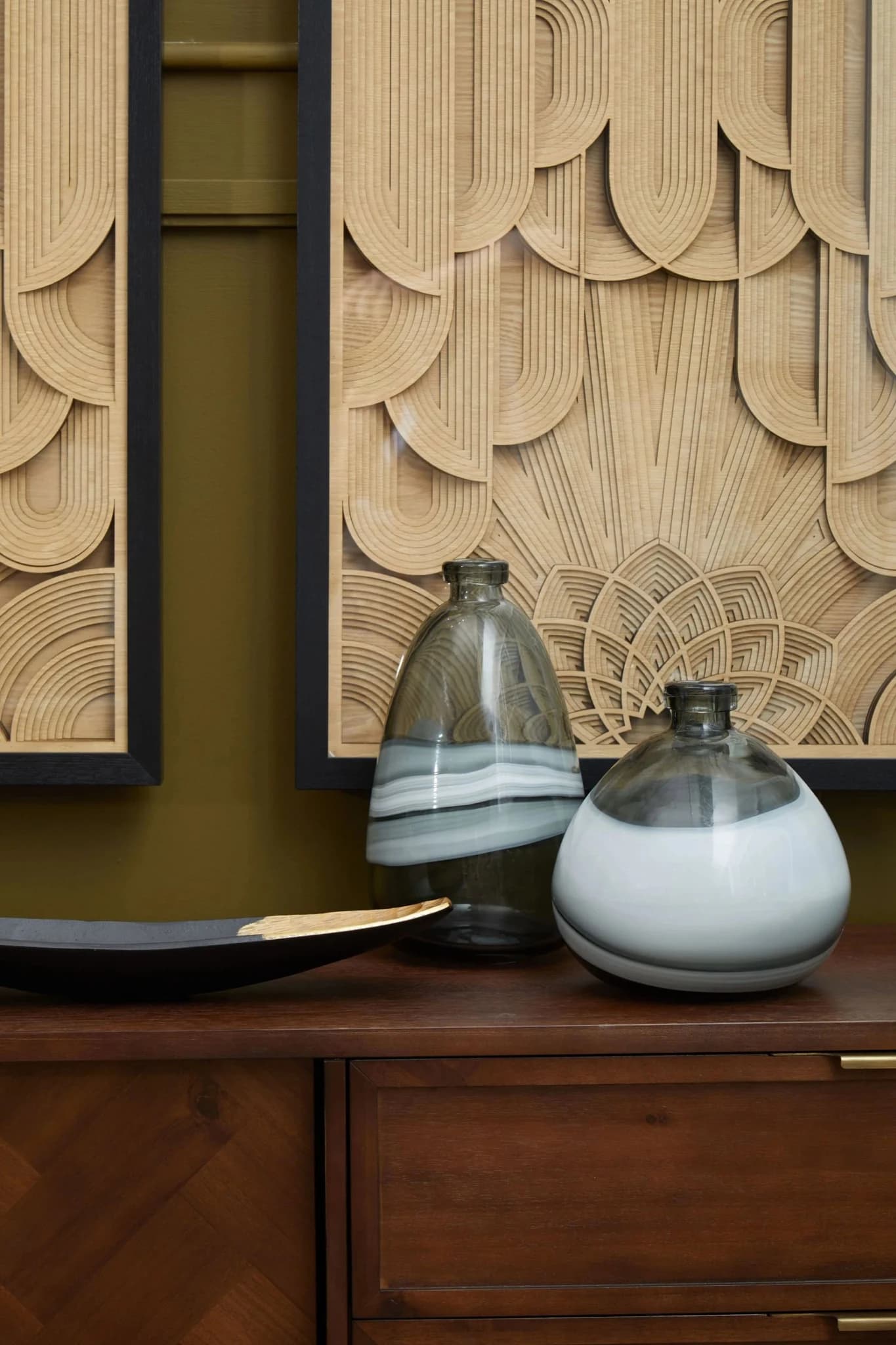 Brando Acacia Wood Effect Sideboard - Bookcases & shelving, photo 4 of 8