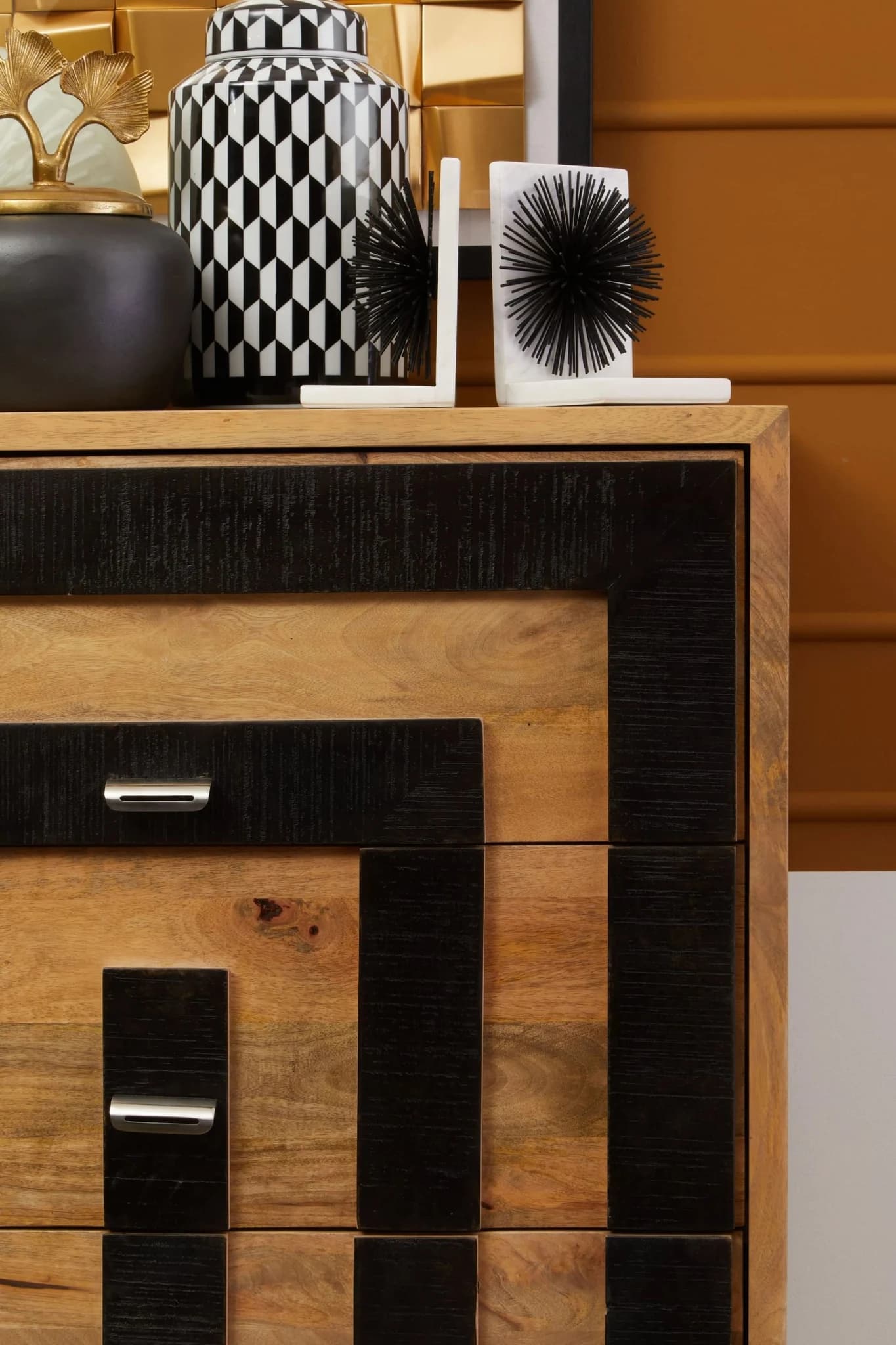 Salem Mango Wood Chest of 4 Drawers - Furniture, photo 2 of 8