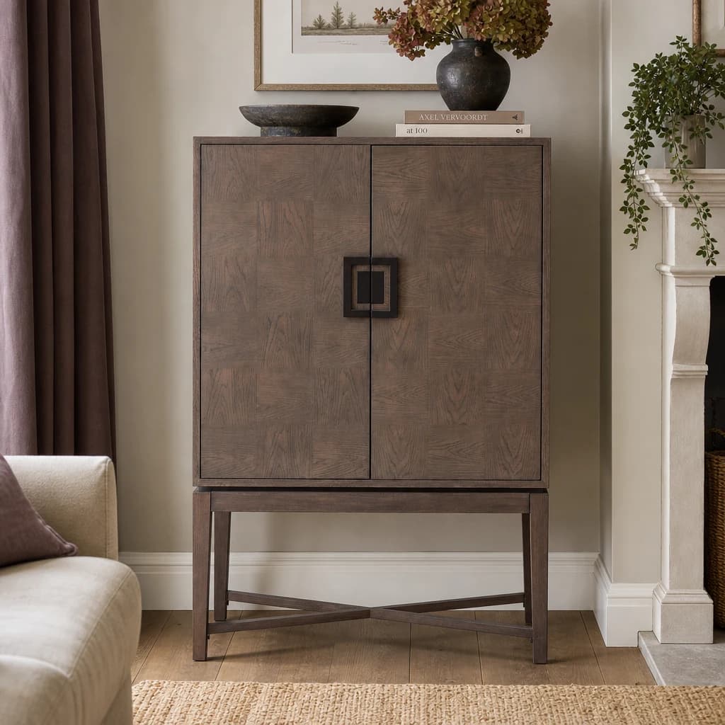Dimaro Antique Grey Cabinet - Bookcases & shelving, photo 1 of 8