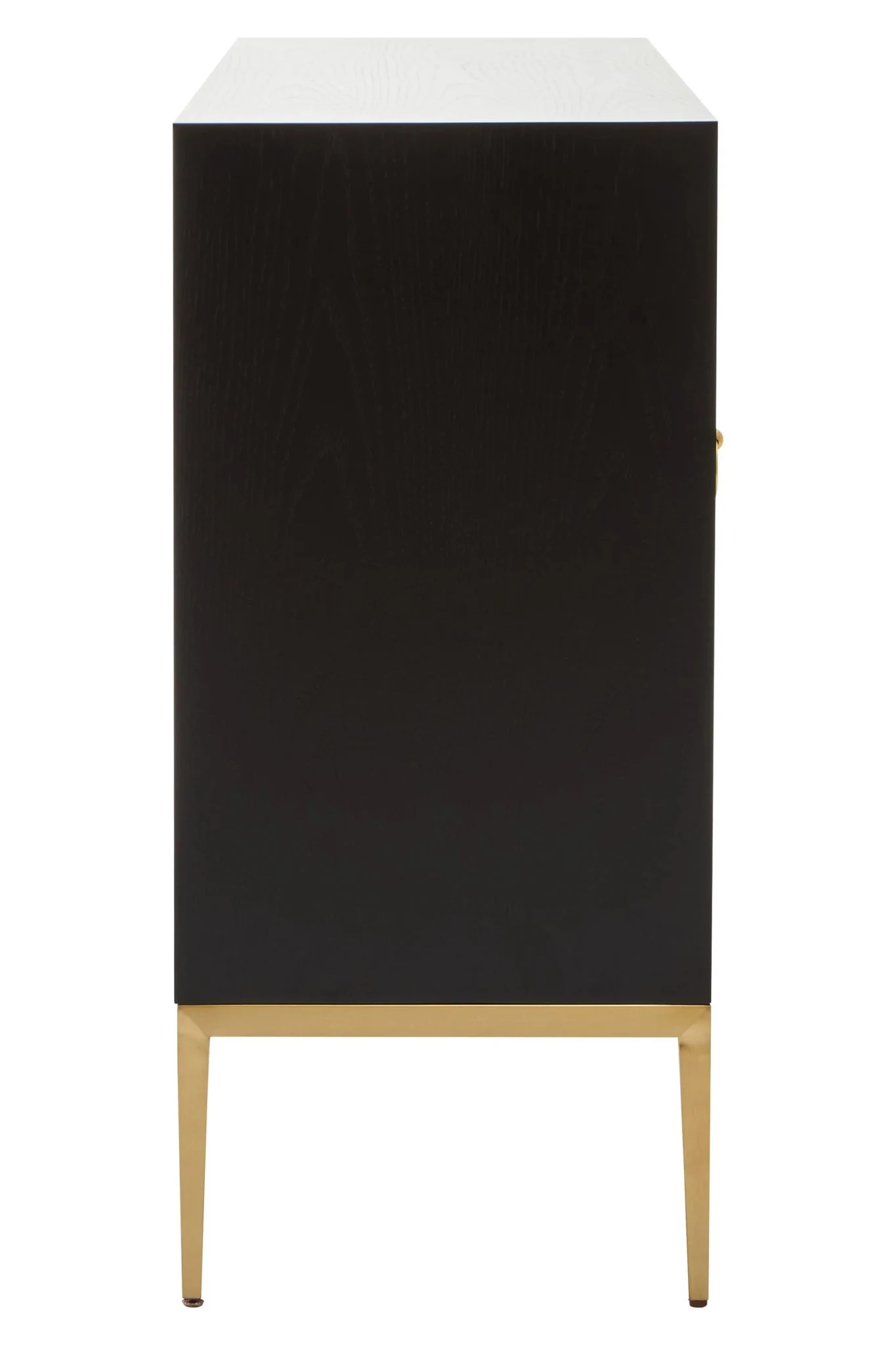 Deruta Grey Shagreen Effect 4 Door Sideboard - Bookcases & shelving, photo 7 of 8