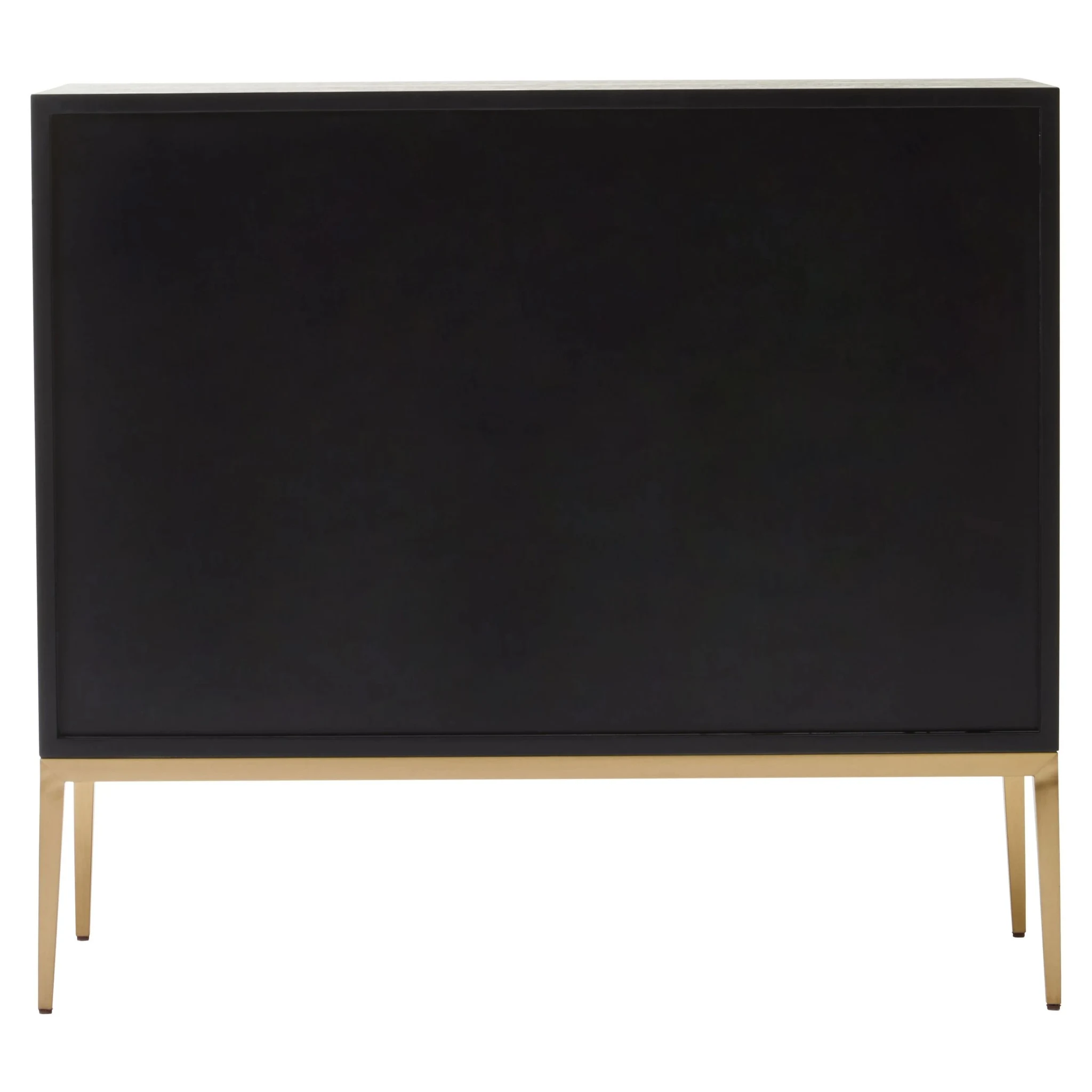 Davoli Black and Gold Two Door Sideboard - Bookcases & shelving, photo 6 of 8