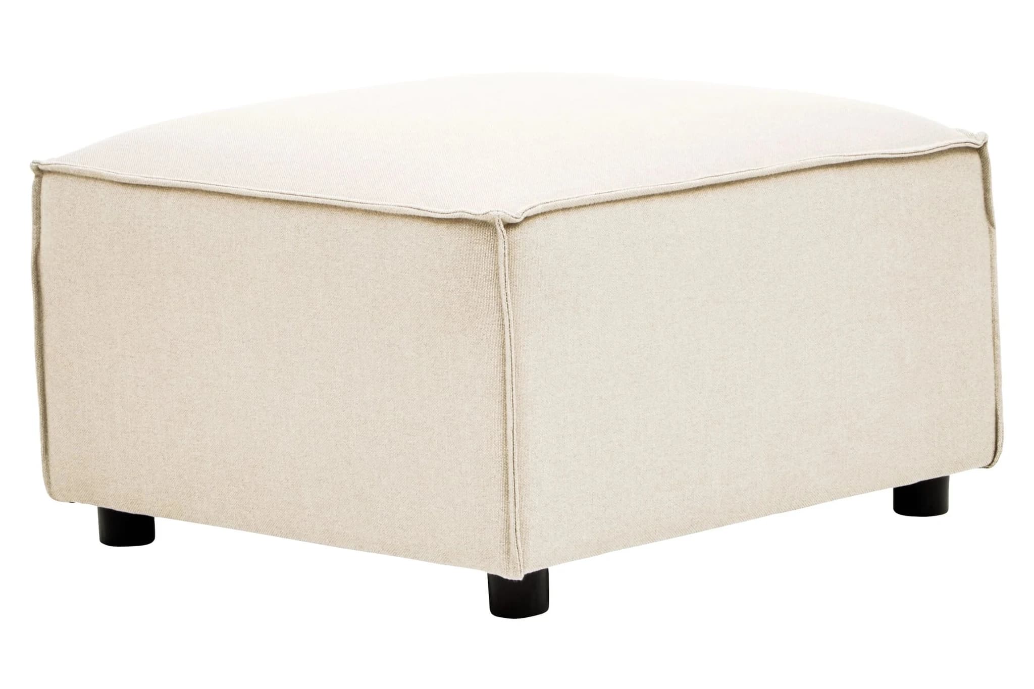 Toulouse Cream Fabric Modular Ottoman - Seating, photo 8 of 8