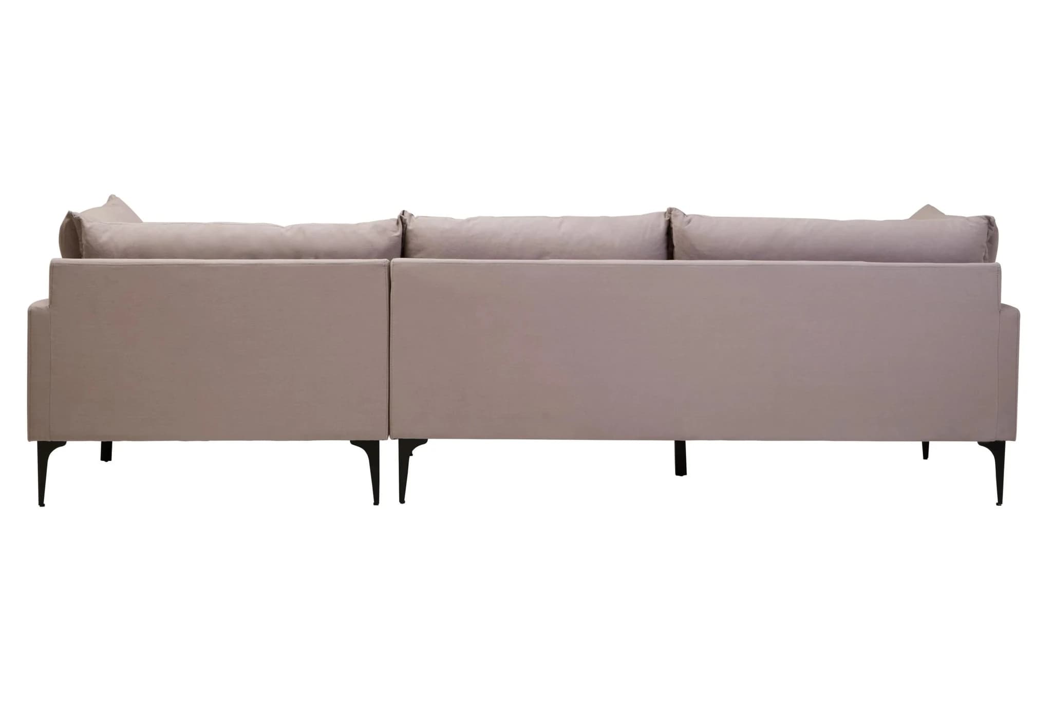 Troyes Grey Three Seat Right Chaise Sofa - Seating, photo 4 of 8