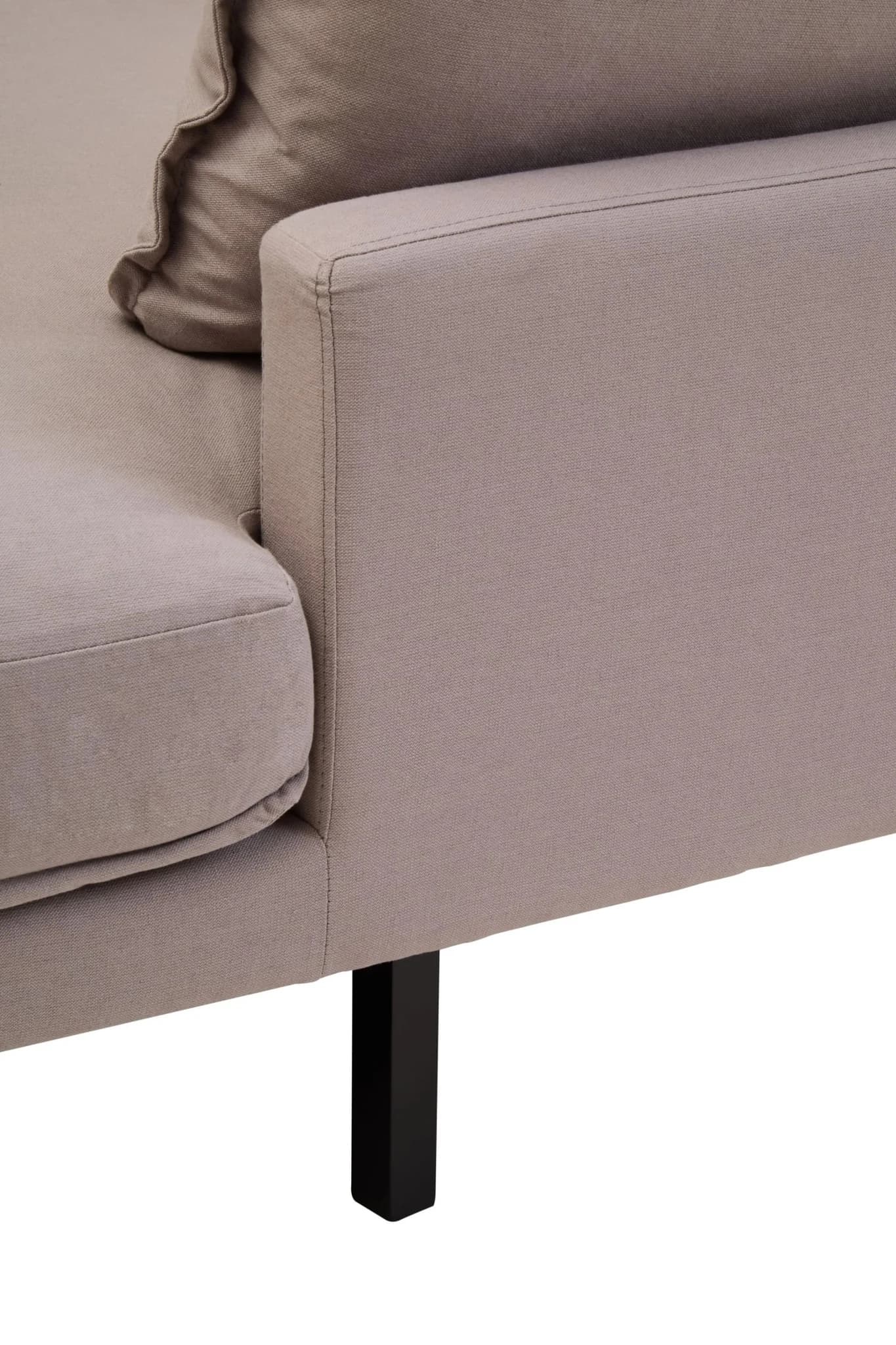 Troyes Grey Three Seat Right Chaise Sofa - Seating, photo 8 of 8