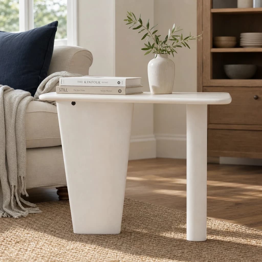 Walsa Whitewash Mango Wood Coffee Table - Tables, photo 1 of 8