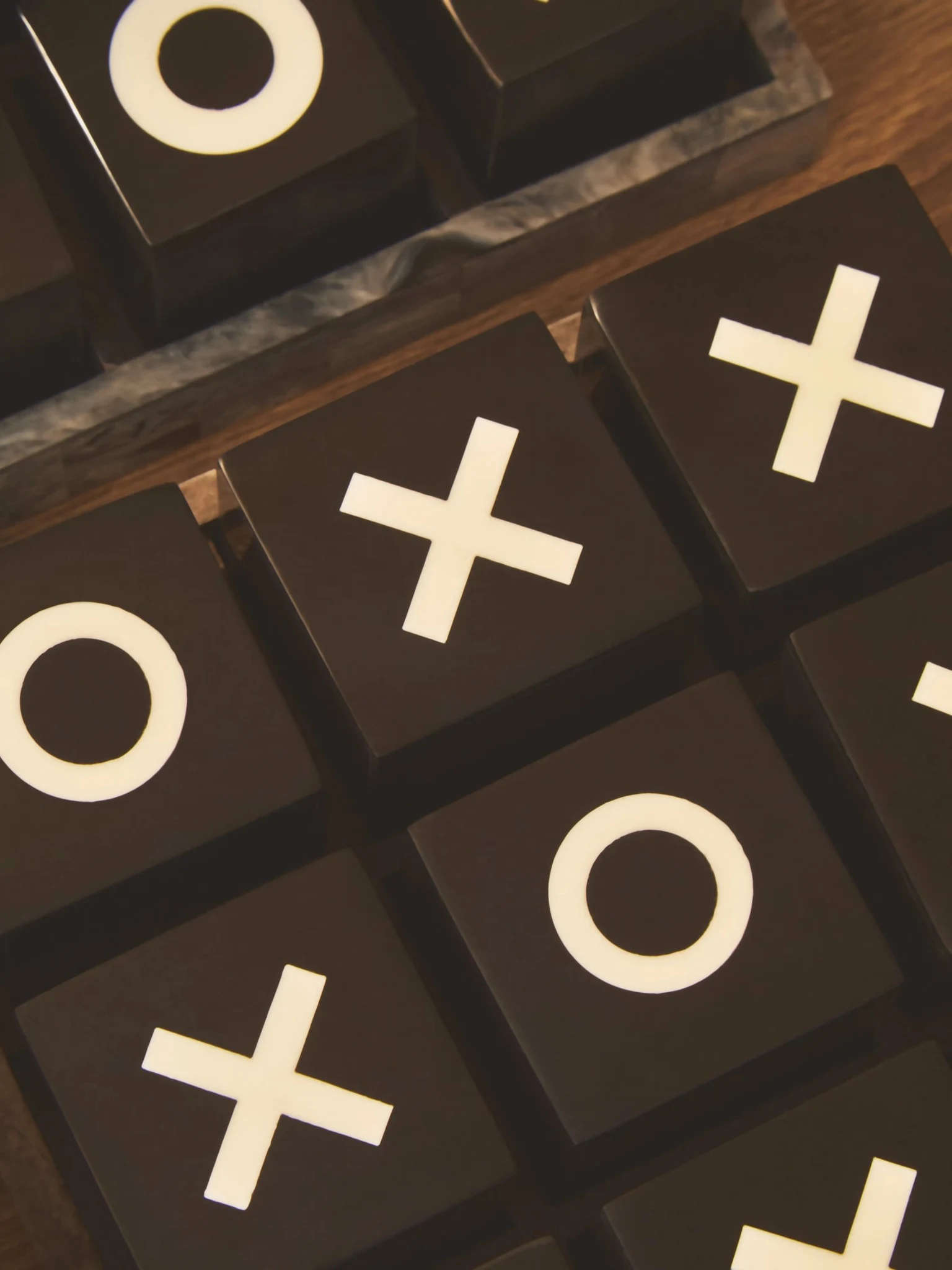 Churchill Games Black and White Noughts and Crosses - Decorative, photo 4 of 8