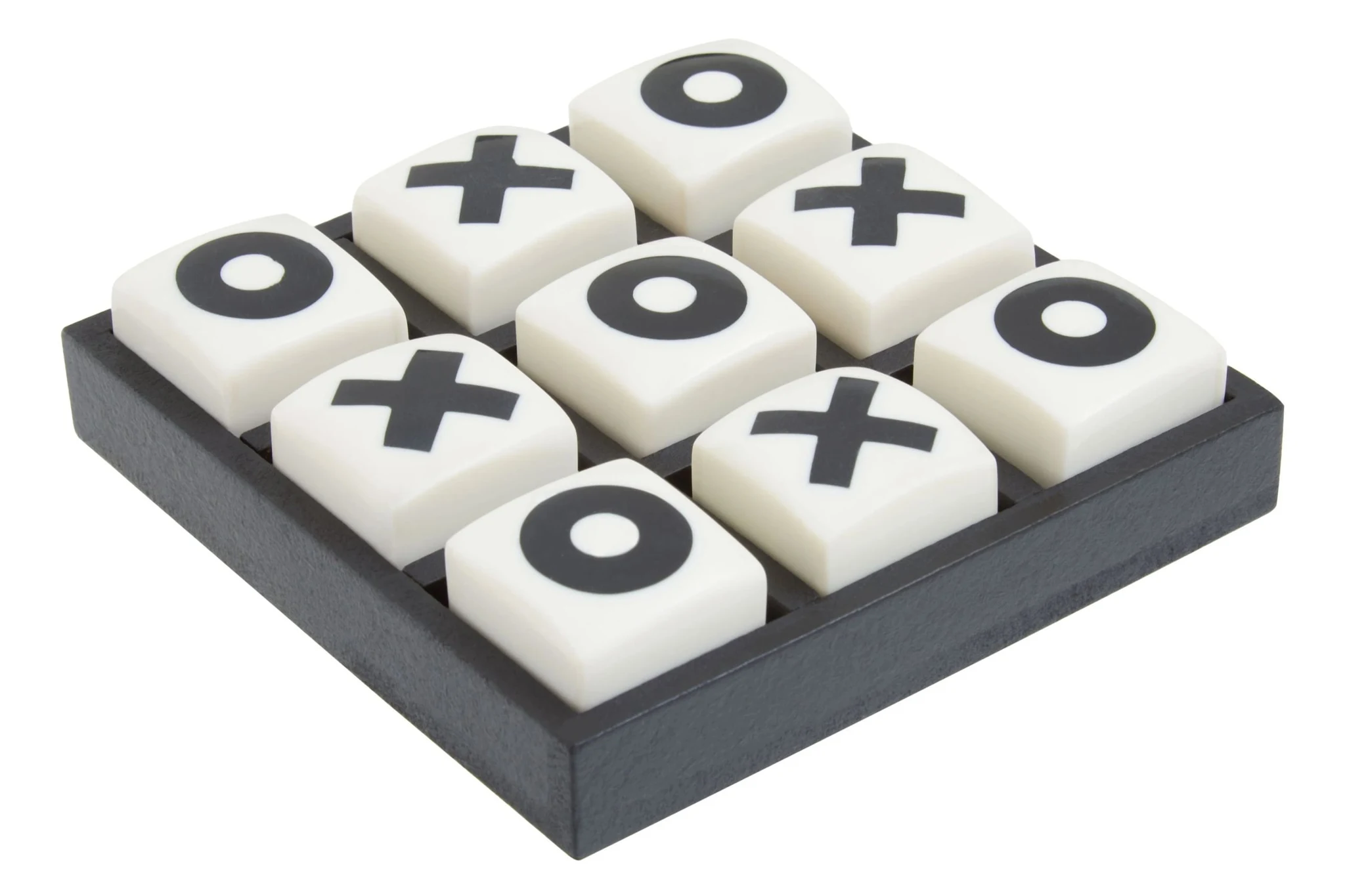 Churchill Games Extra Small White and Black Noughts and Crosses - Decorative, photo 3 of 5