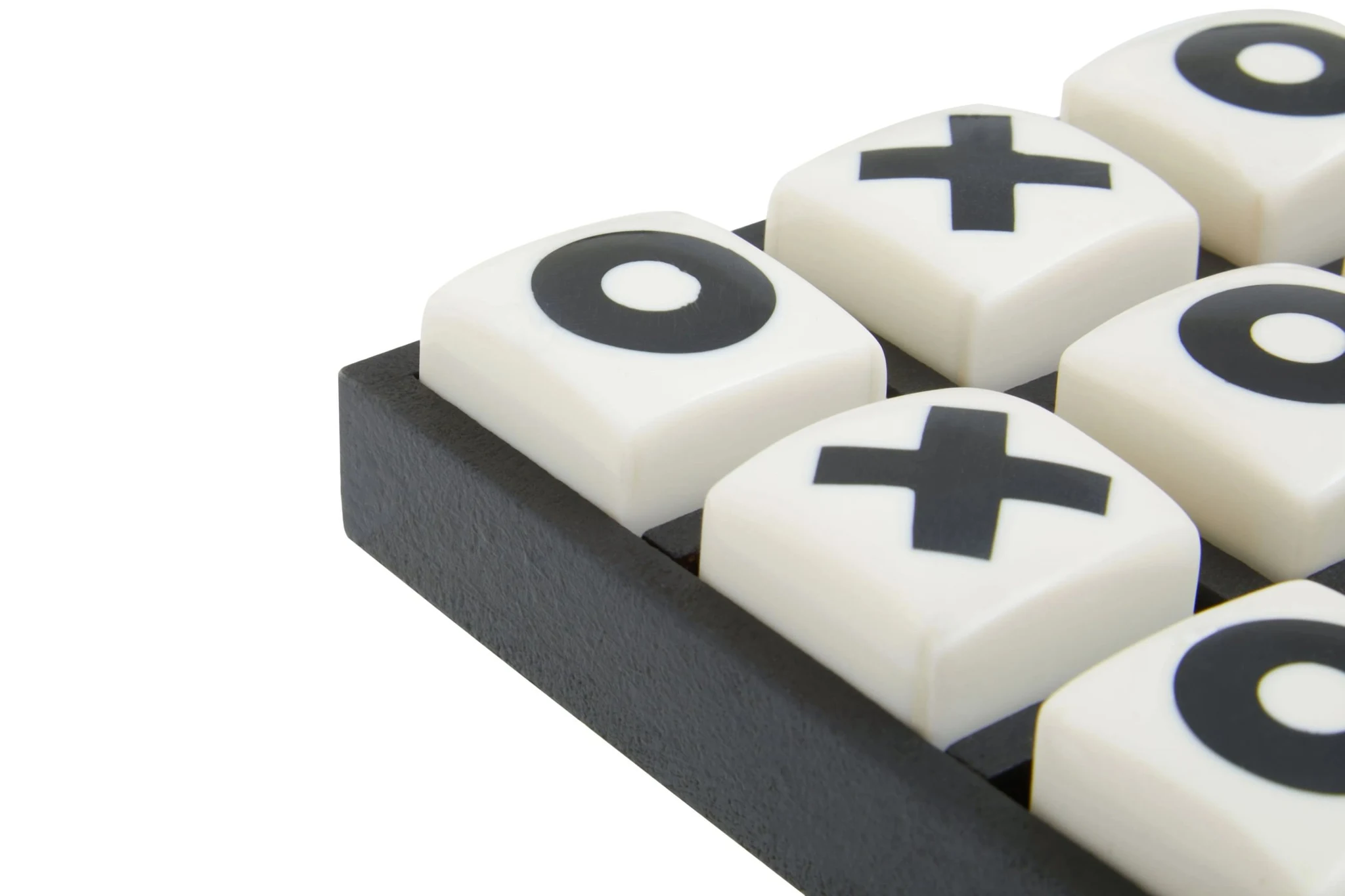 Churchill Games Extra Small White and Black Noughts and Crosses - Decorative, photo 5 of 5