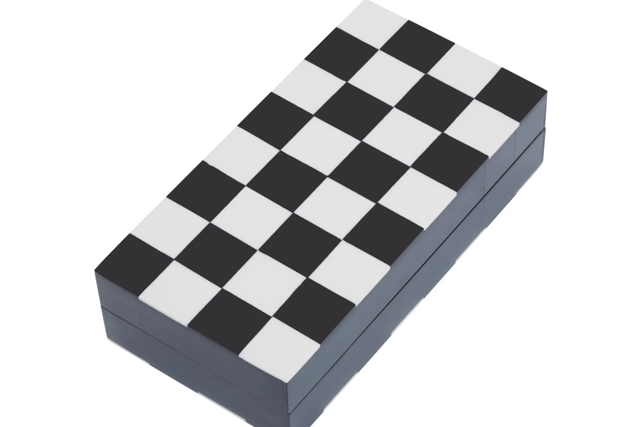 Churchill Games Small Black and White Foldable Chess Set - Decorative, photo 4 of 8
