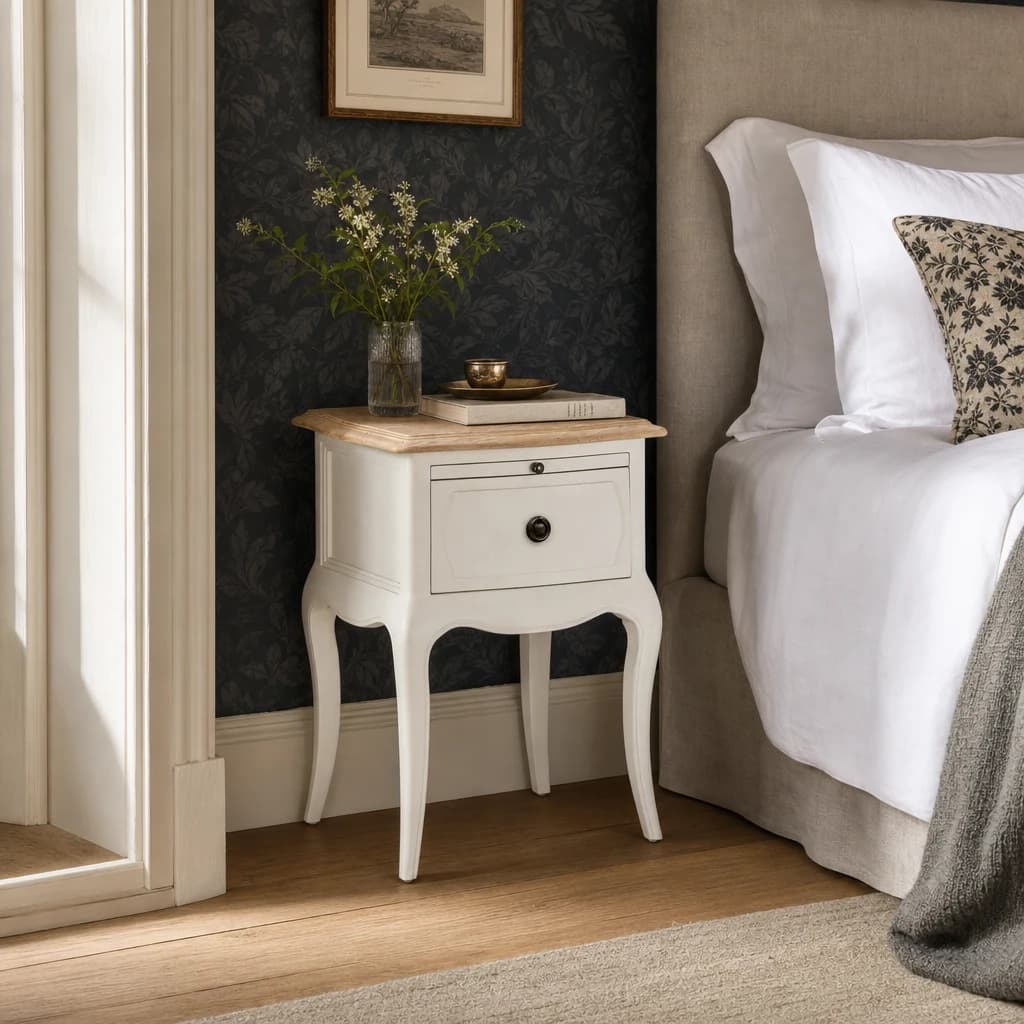 Amelie 1 Drawer Bedside - Bedside tables, photo 1 of 3