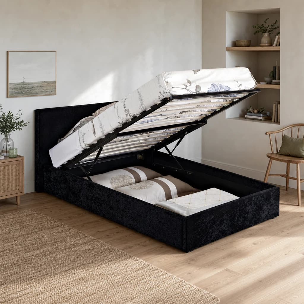 Berlin Double Ottoman Bed