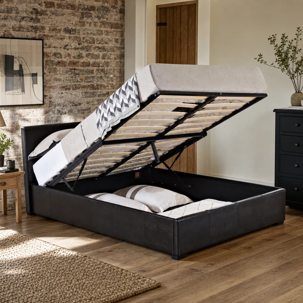 Berlin Double Ottoman Bed