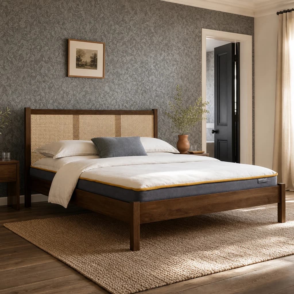 Croxley King Rattan Bed - Beds & bed frames, photo 1 of 10