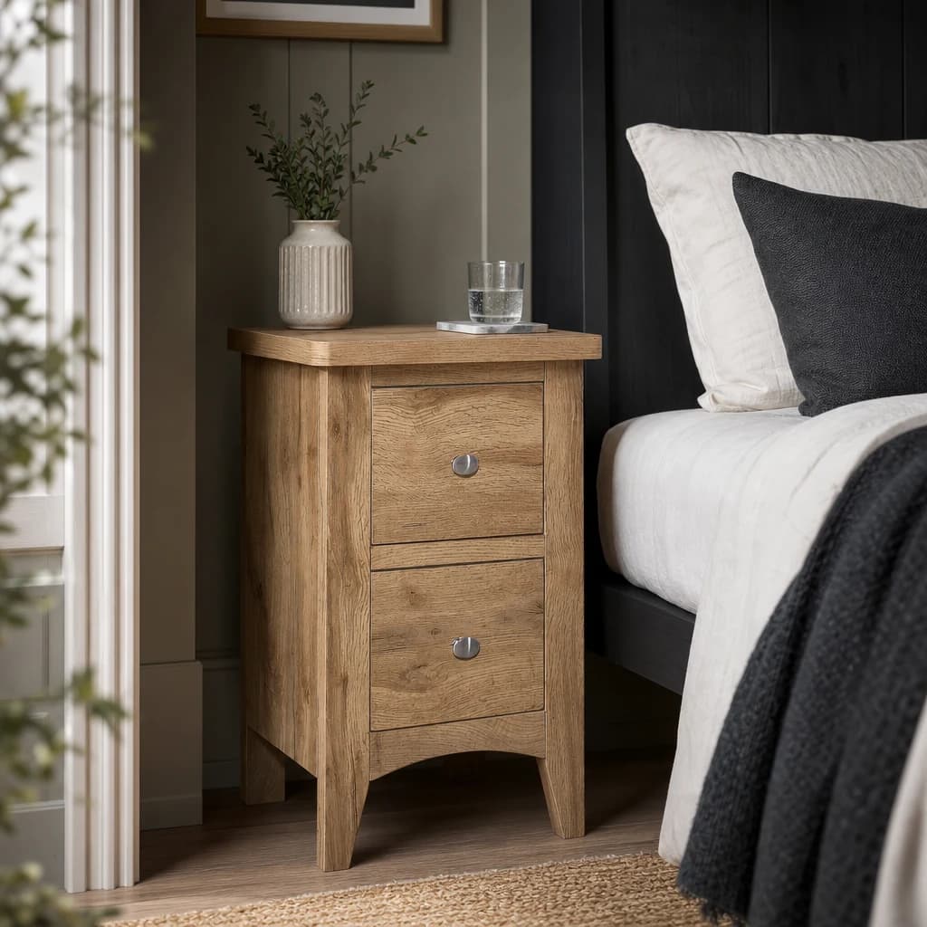 Hampstead 2 Drawer Bedside - Bedside tables, photo 1 of 10
