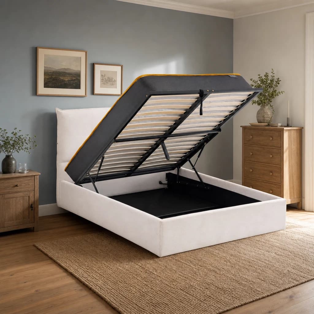 Haven Double Bed White - Beds & bed frames, photo 1 of 10