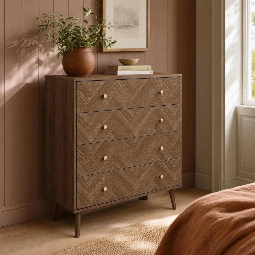 Herringford 4 Drawer Chest - Chests of drawers, photo 1 of 10