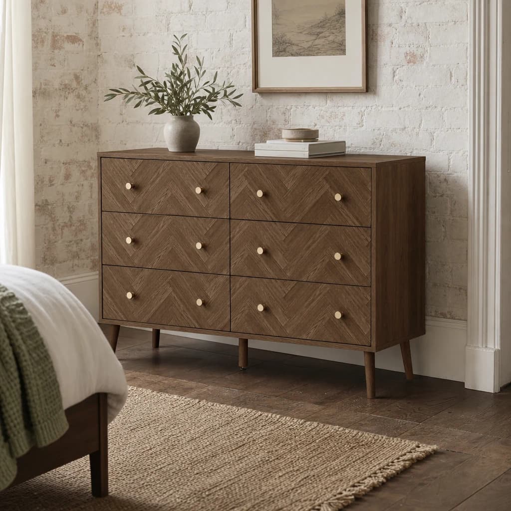 Herringford 6 Drawer Chest - Chests of drawers, photo 1 of 10