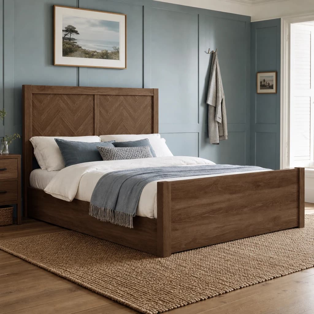 Herringford King Ottoman Bed