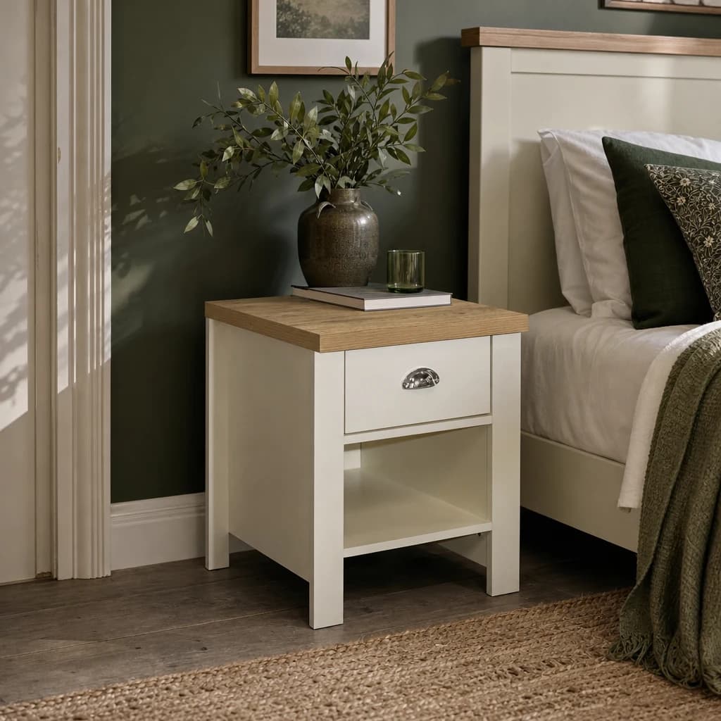 Highgate 1 Drawer Lamp Table - Side tables, photo 1 of 10