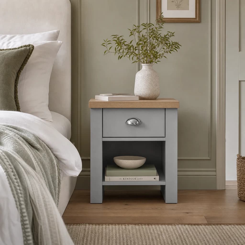 Highgate 1 Drawer Lamp Table