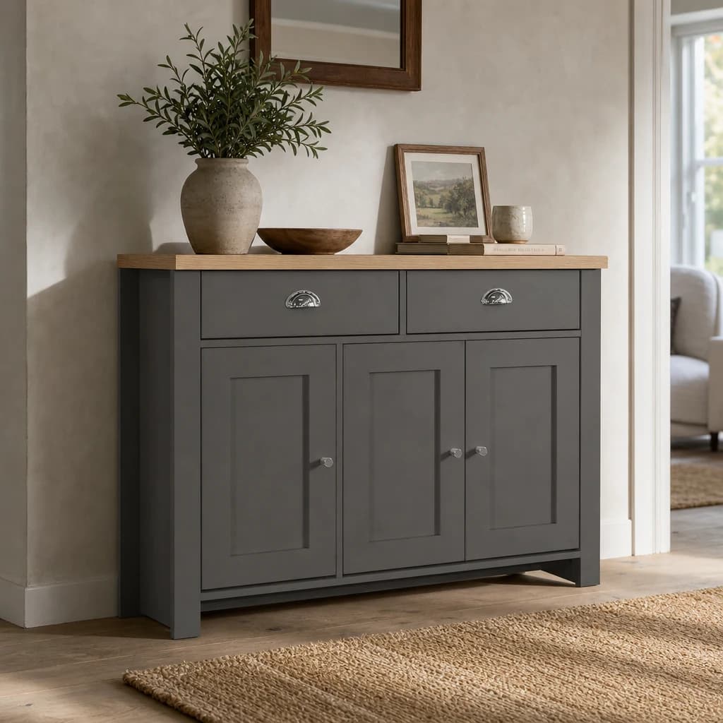 Highgate 3 Door 2 Drawer Sideboard