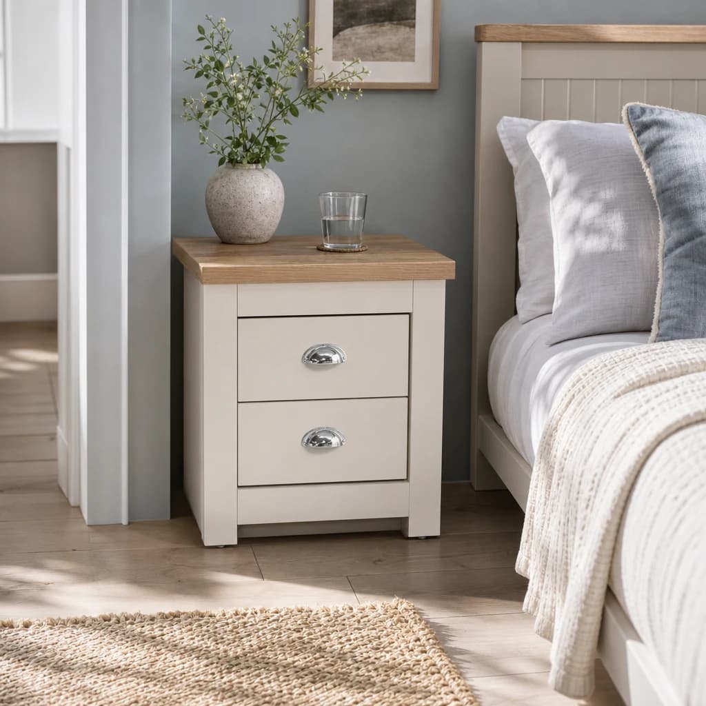 Highgate 2 Drawer Bedside - Bedside tables, photo 1 of 10