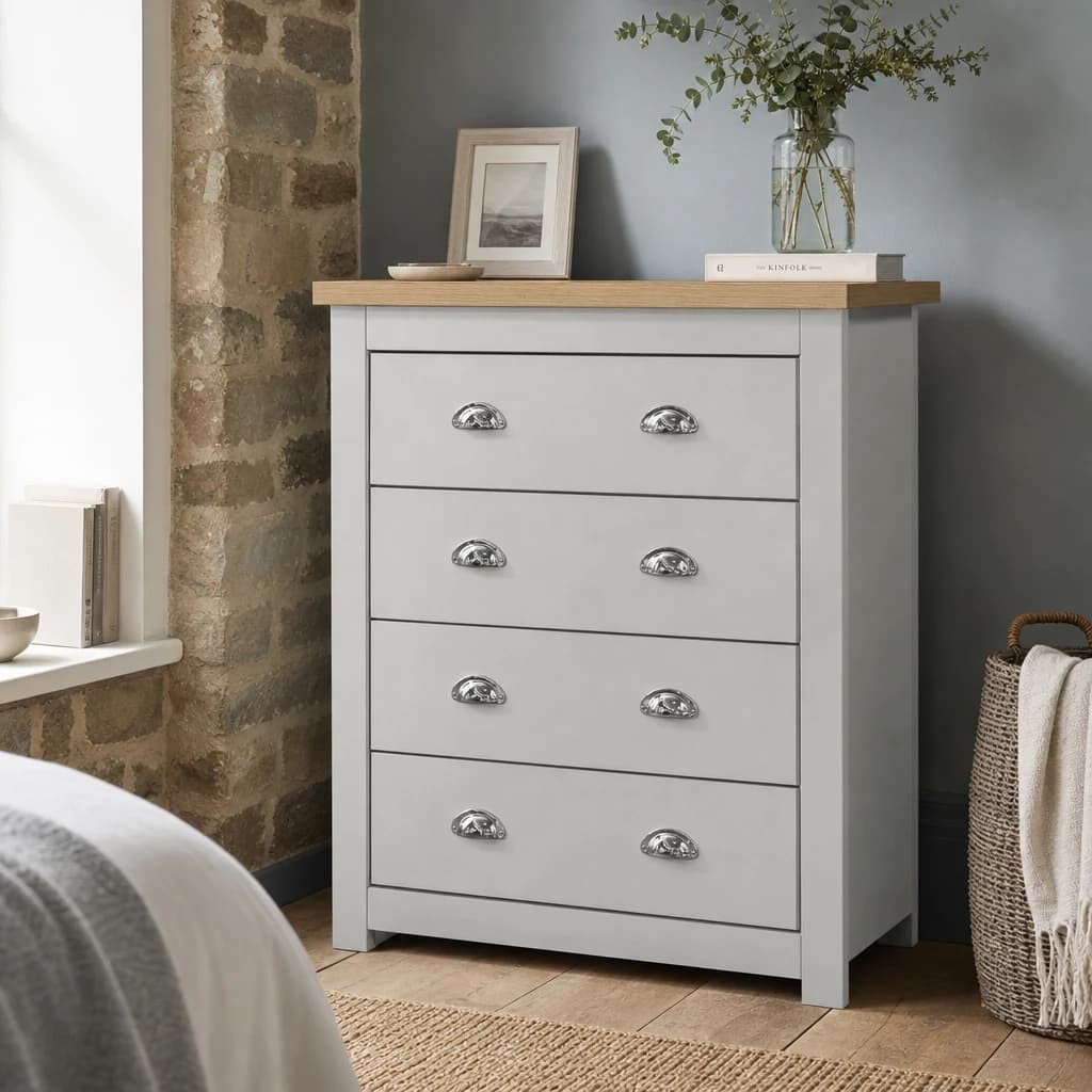 Highgate 4 Drawer Chest - Chests of drawers, photo 1 of 10