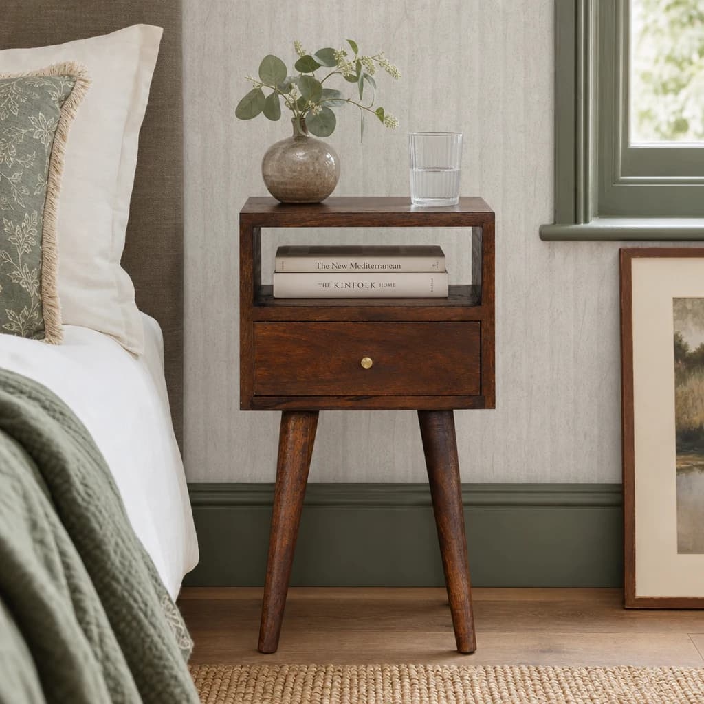Mini Chestnut Bedside - Bedside tables, photo 1 of 10
