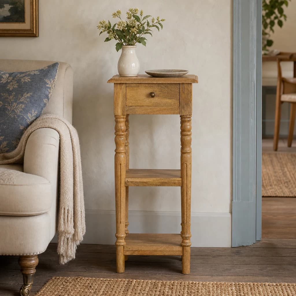 Turned Leg Telephone Table - Tables, photo 1 of 9