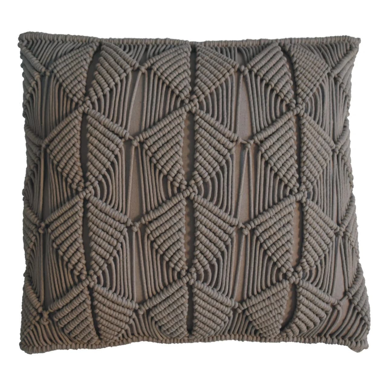 Esmi Cushion Set of 2 - Grey - Cushions & throws, photo 4 of 8