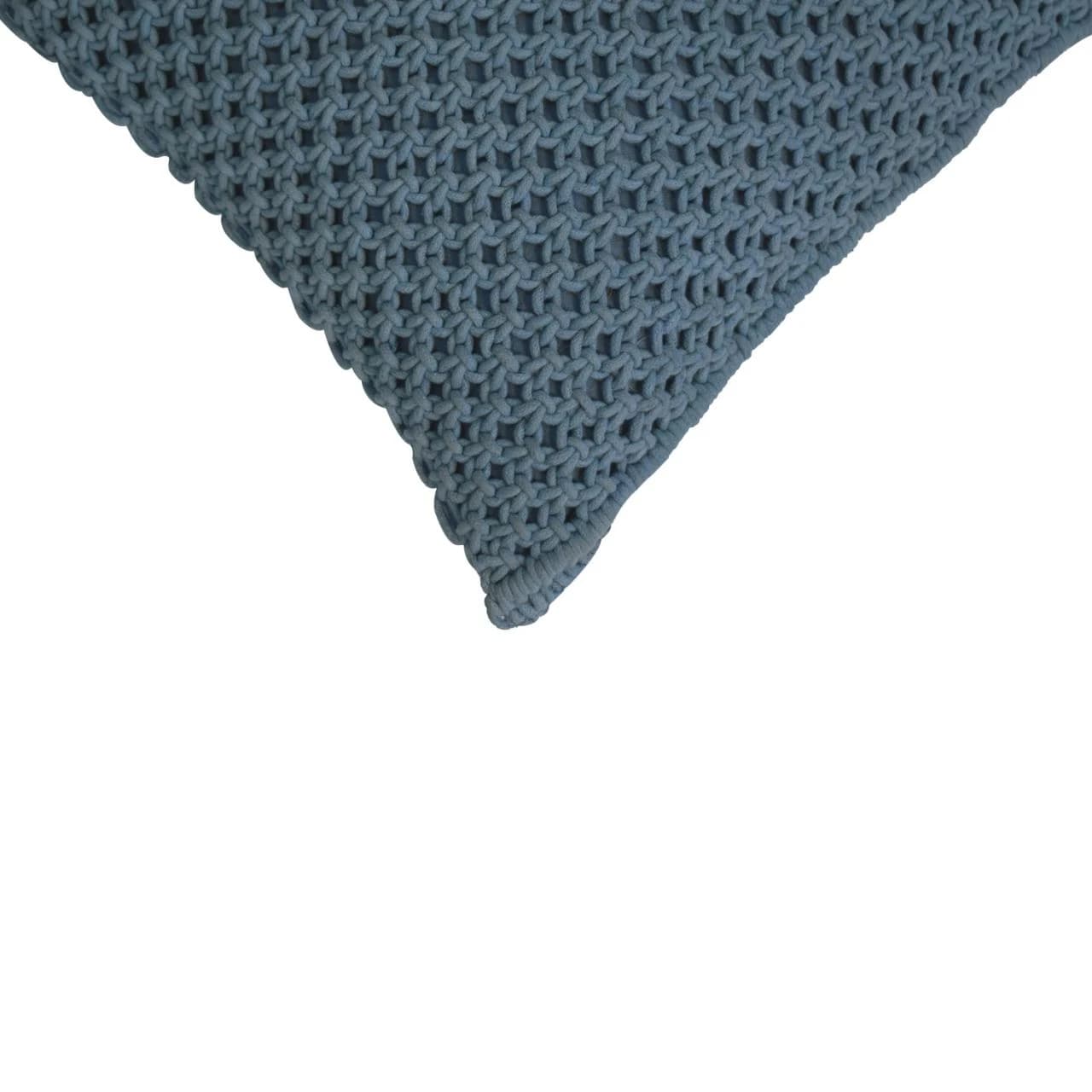 Myra Cushion Set of 2 - Blue - Cushions & throws, photo 4 of 7